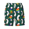 thumbnail image 4 of Lsque Mens Swim Trunks Lgbt Penguin Pattern - Bathing Suit Compression Liner - Beach Swim Shorts Swimwear - (S-3XL) - Stretch Quick Dry -Small, 4 of 9