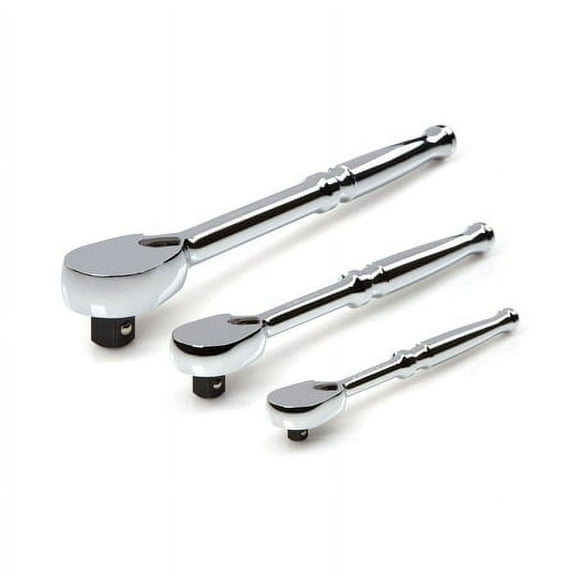 Tekton Ratchet Set,3-Piece (1/4",3/8",1/2") SRH91001