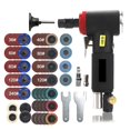 thumbnail image 2 of Air Sander Pneumatic Engraving Machine 1/4inch 1/8inch 90Degree Polisher Mini Angle For Mill Grinding Polishing Hand Tools Set ,Easy to Use, 2 of 7