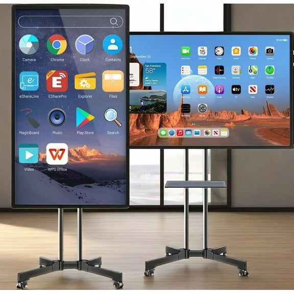 JYXCN Interactive Smart Board 49 Inch, Touch Screen All-in-One Electronic Whiteboard with Dual System & Cloud Sharing for Education & Conferences​