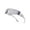 White Mirrored, variant on FEISEDY Futuristic Visor Punk Sunglasses Rimless One Piece Goggles Miorred Shades Women Men B2927