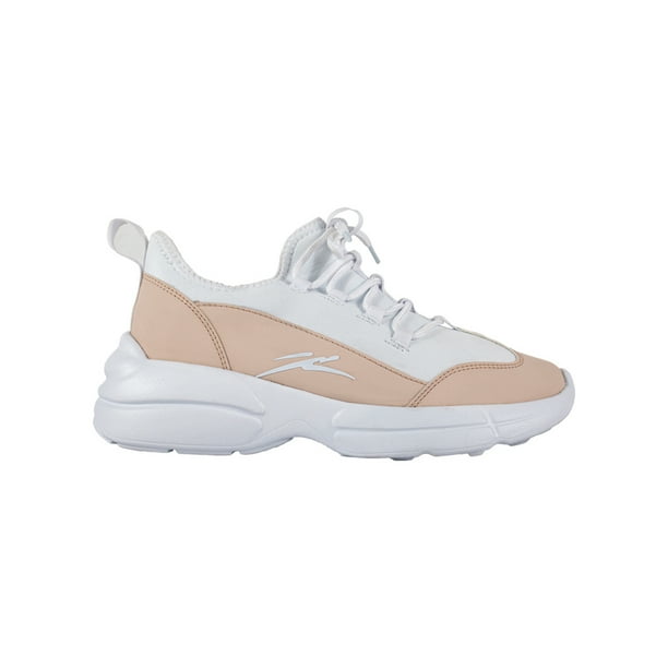 Tenis de Mujer Deportivo Atletica 2021420 Blanco/Beige