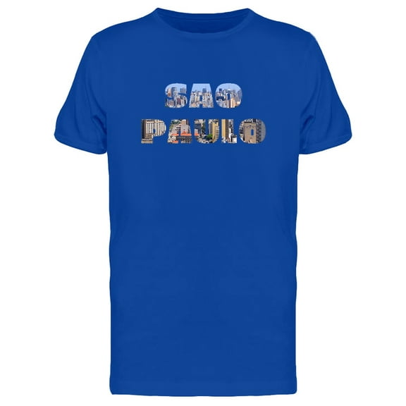 Sao Paulo Brasil Travel Lovers Tee Men's -Image by Shutterstock