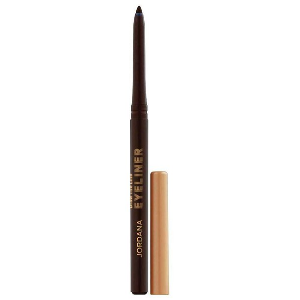 Jordana Eyeliner for Eyes Draw The Line Eyeliner Pencil Lavish Brown