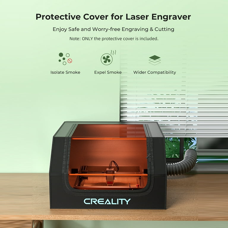 Laser Engraver Enclosure With Vent , Eye Protection Fireproof