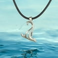 thumbnail image 3 of Sea Lion Necklace Pewter Pendant- Sea Lion Gift for Women, Seal Necklace, Gifts for Sea Lion Lovers, Sea Life Jewelry for Divers, Sea Lion Charm, 3 of 11