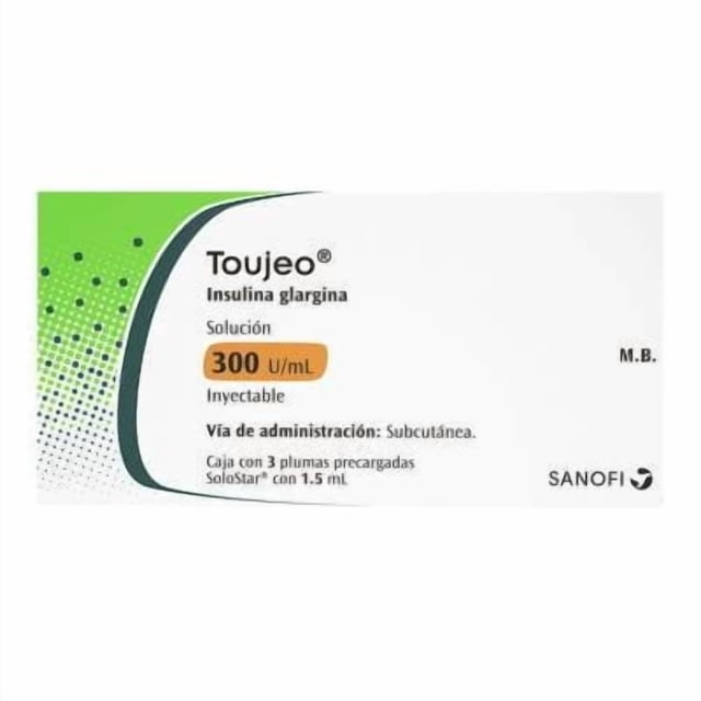 Insulina Toujeo 300 U/ml solución inyectable