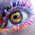 thumbnail image 1 of Diy 5D Diamond Painting Full Drill Kit, Colorful Eyes 30X30Cm, Diamond Painting Pictures Kit Diamond Painting -Sin marco JFHHH pequeña, 1 of 5