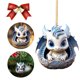 thumbnail image 1 of Colgantes Colgantes Acrílico Navideño 2D Adorno Estatua Dragón Regalo Fiesta 8cm (8), 1 of 9
