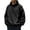 Black, variant on GrmtClth Hoodies for Men Loose Fit Hooded Sweatshirt Fashion Long Sleeve Pullover Tops 2025 Fall Oversized Outerwear with Pockets Gray 3XL
