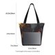 thumbnail image 3 of Disketp Cool Skull Western Cowboy Bolsa de Hombro Casual para Mujer, Bolso Cruzado para Compras, Viajes y Uso Diario, 3 of 6