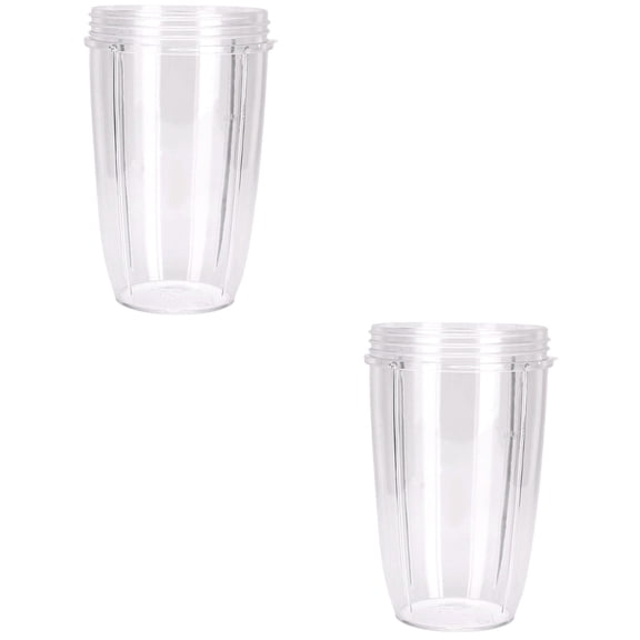 Raindrops 2-Pack Replacement Juicer Cups with Lids for Mixer Containers, and Easy to Clean Accessories