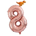thumbnail image 2 of Globos de aluminio número 8, decoraciones de graduación, fiesta de Nochevieja, 8, 2 of 6