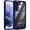 Blue, variant on For Samsung Galaxy S21/S30 6.3inch Ultimate CaseX Transparent Hybrid Case with Metal Buttons And Camera Edges - Black
