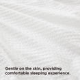 thumbnail image 3 of Juego de Funda de Edredón Bedsure Lujo Tejido Waffle King Size Blanco, 3 of 8