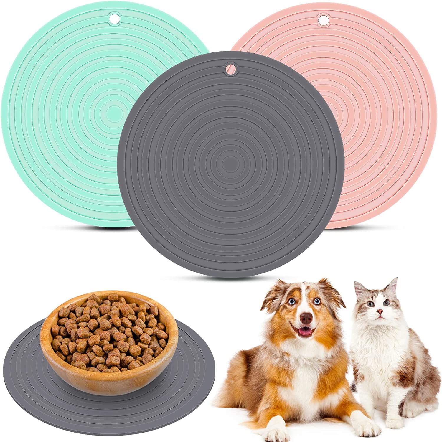 Dog food mat hot sale