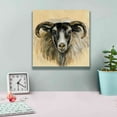 thumbnail image 4 of Epic Graffiti 'Highland Animal Ram' by Silvia Vassileva, Canvas Wall Art, 12"x12", 4 of 8