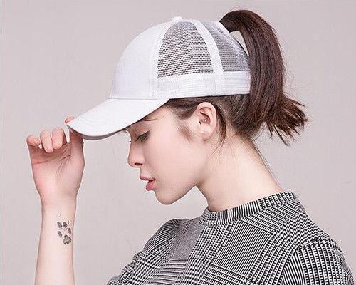 white baseball cap womens