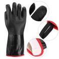thumbnail image 4 of Guantes de Aislamiento Térmico, Guantes Resistentes Al Calor Resistentes Al FUEGO DOBLE Capa Gran Comodidad COMODAD APERAMBLE PARA ACAMPAR PARA BARBACOA PARA COCINA, 4 of 7