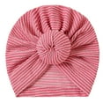 thumbnail image 1 of YUNAFFT Bandeau Tricoté pour Bébé Filles Bonnet Extensible Doux 0-18M, 1 of 2