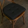 thumbnail image 3 of U-Shaped Memory Foam No Slip Back 17 x 16 Chair Pad 4 Pack Black, 3 of 7