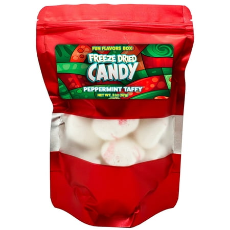 Fun Flavors Box Freeze Dried Candy Peppermint Crispy Treats, 2 oz