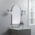 thumbnail image 3 of Elegant Decor Metal Frame Arch Mirror 22x36 Inch in Silver, 3 of 3