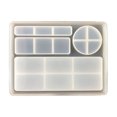 thumbnail image 3 of Techinal Plateau Roulant en Résine Époxy Moule Rectangulaire Moule en Silicone Bricolage Artisanat Support de Bijoux Planche de Service Outil de Fabrication, 3 of 9