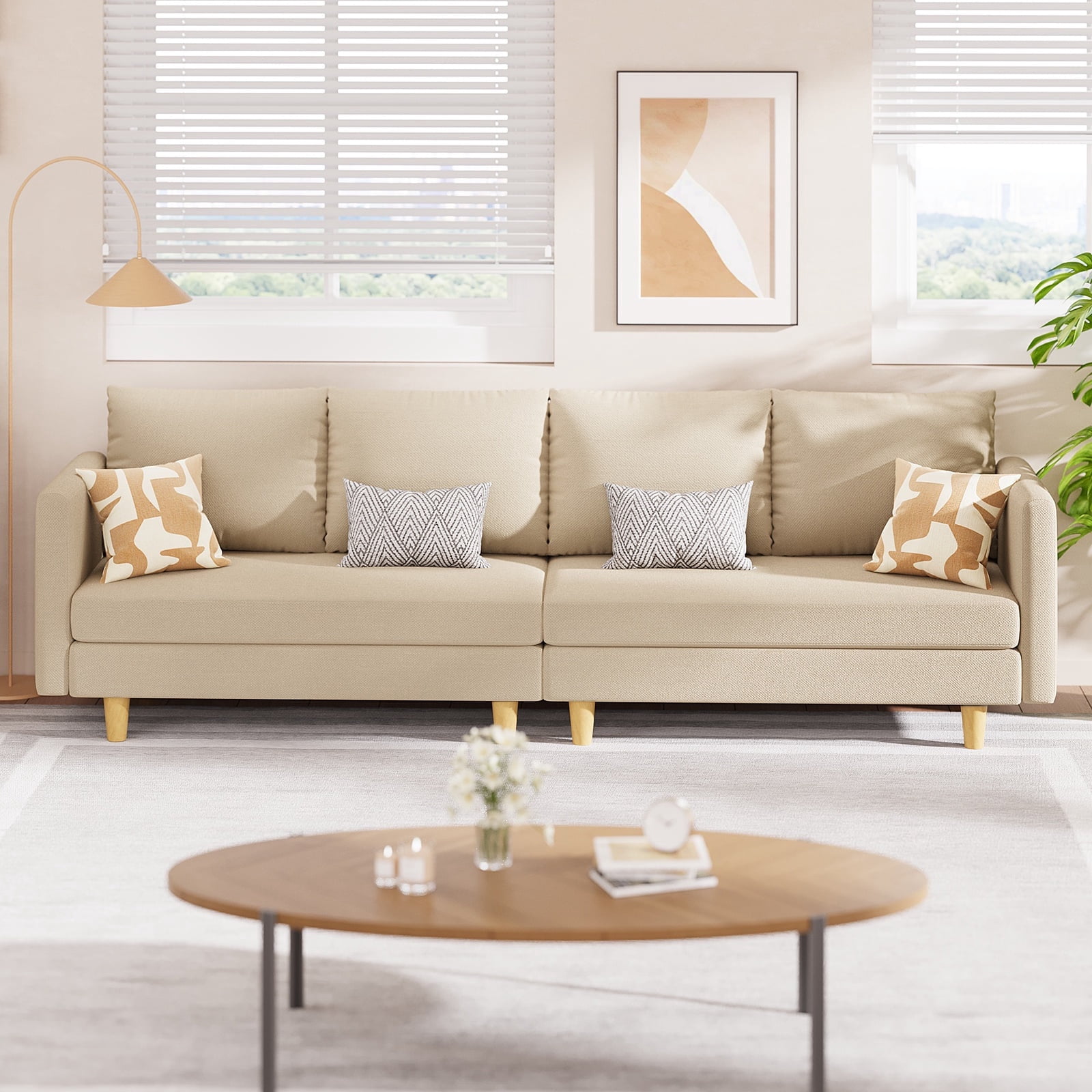 Sofa Bed, Lofka  70" Convertible 3-in-1 Sleeper Sofa Bed for Living Room and Small Space,Dark Grey