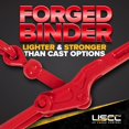 thumbnail image 4 of US Cargo Control Load Binders for 5/16 Inch Grade 70 Chain and 3/8 Inch Grade 43 Chain - 5,400 LBS Working Load Limit, (4-Pack) Lever-Style Chain Binders, Ratcheting Design for Easy Tightening, 4 of 4