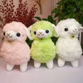 thumbnail image 4 of Lindo animal kawaii oveja blanca muñecas peluche cordero juguete niña peluche suave muñeca cojín sofá almohada regalos navidad regalo cumpleaños, 4 of 5