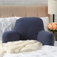 thumbnail image 4 of Greendale Home Fashions Denim AZBR5189- Hyatt Coussin de Repos&44; Denim, 4 of 4