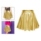 thumbnail image 5 of Minifalda Línea A Cómoda Falda Plisada Versátil Para Viajes Aureate Medium SM SunniMix Falda plisada metalizada, 5 of 8