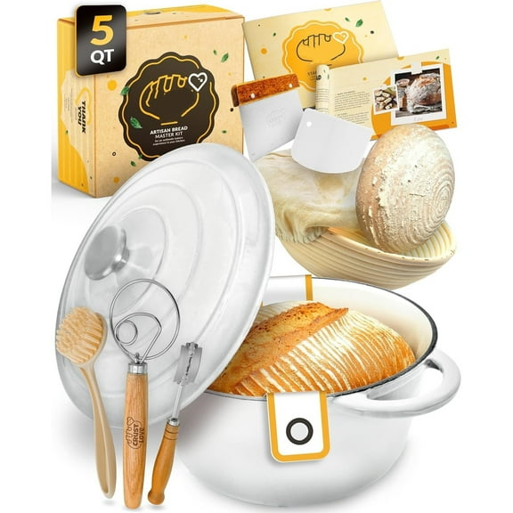 Dutch Oven for Bread Baking - incl. Sourdough Bread