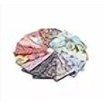 thumbnail image 3 of RayLineDo 15 Pcs Different Pattern Multi Color 100% Cotton Poplin Fabric Fat Quarter Bundle 18" x 22" Patchwork Quilting Fabric Red Green and Purple Series, 3 of 4