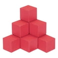 thumbnail image 1 of Crafts Wooden Cube 50 Pcs 2.5cm Square Light Red Natural Solid Wood Crafts Blocks for DIY Projects, Puzzle Making, Letters, and Stamps for Home Decoration, 1 of 6