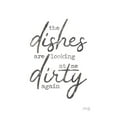 thumbnail image 4 of Marla Rae 13x18 Black Modern Wood Framed Wall Art Titled - Dirty Dishes, 4 of 6