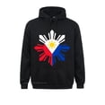 thumbnail image 2 of Sudadera con capucha con la bandera de Filipinas, camiseta con la bandera de Filipinas, sudaderas con estampado de Pinoy Sun Slim, nuevas sudaderas con capucha para hombres, ropa personalizada, 2 of 5
