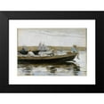 thumbnail image 2 of Winslow Homer 18x14 Black Modern Framed Museum Art Print Titled - Boys in a Dory (1873), 2 of 5
