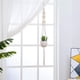 thumbnail image 5 of Juego de 5 cestas colgantes de macramé, cuerda de algodón decorativa bohemia, cesta colgante, maceta, soporte para plantas, colgador para techos interiores y exteriores, balcones, decoración de, 5 of 5