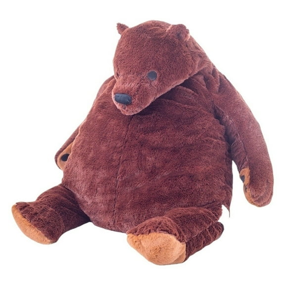 Big brown bear doll limp bear plush toy doll pillow