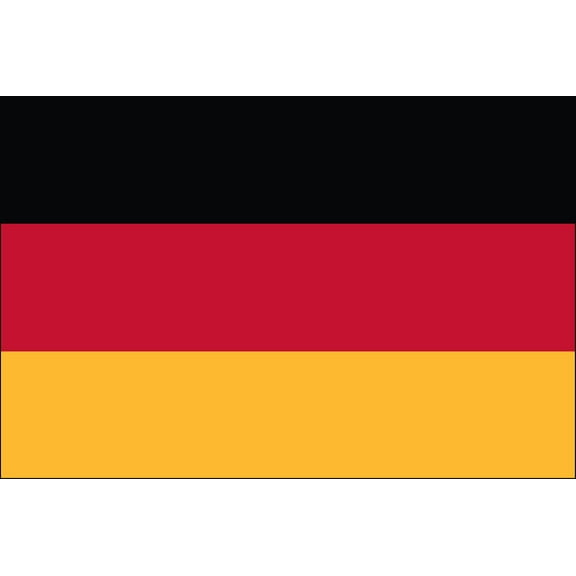 Y H M National Flag Germany Flag 4 x 6 feet Bunting For Marine Industrial Use