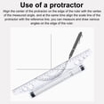 Reller Ruler Limei 1Pcs Universal Parallel Ruler 12