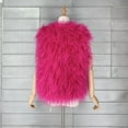 thumbnail image 4 of FNFHFY Womens Faux Fur Vest Fashion Pullover V Neck Plush Vests Cropped Sleeveless Fuzzy Fleece Jacket Solid Shaggy Winter Waitcoat Gilet, 4 of 6