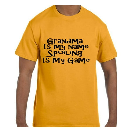 Tshirt Mother's Day Grandma is my Name Spoiling is my Game