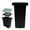 31.49 x 27.56 x 19.69 inches, variant on SHegdu Square Catch Basin W/fiberglass Grate & Debris Basket Pe Integrated Rainwater Well No Pre-drilled Holes Large Drainage Catch Basin for Yard/downspout/lawn/municipal Pipeline 31 inch
