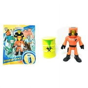 Fisher Price Imaginext - Series 11 Minifigures - BIOHAZARD SKELETON with Toxic Barrel (2.5 inch)