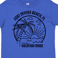 thumbnail image 4 of Inktastic Summer Vacation Mode Fort Myers Beach Florida Boys or Girls Toddler T-Shirt, 4 of 5