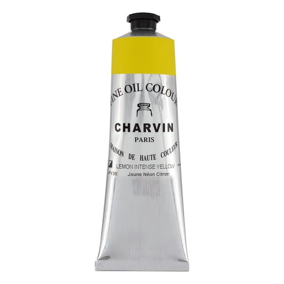 Pintura al óleo Charvin Fine 150 ml Amarillo Limón Intenso