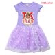 thumbnail image 2 of Taylor Swift Niñas Vestido De Verano De Algodón De Dibujos Animados Lindo Impresión De Manga Corta Tul Dobladillo Los Niños, 2 of 5
